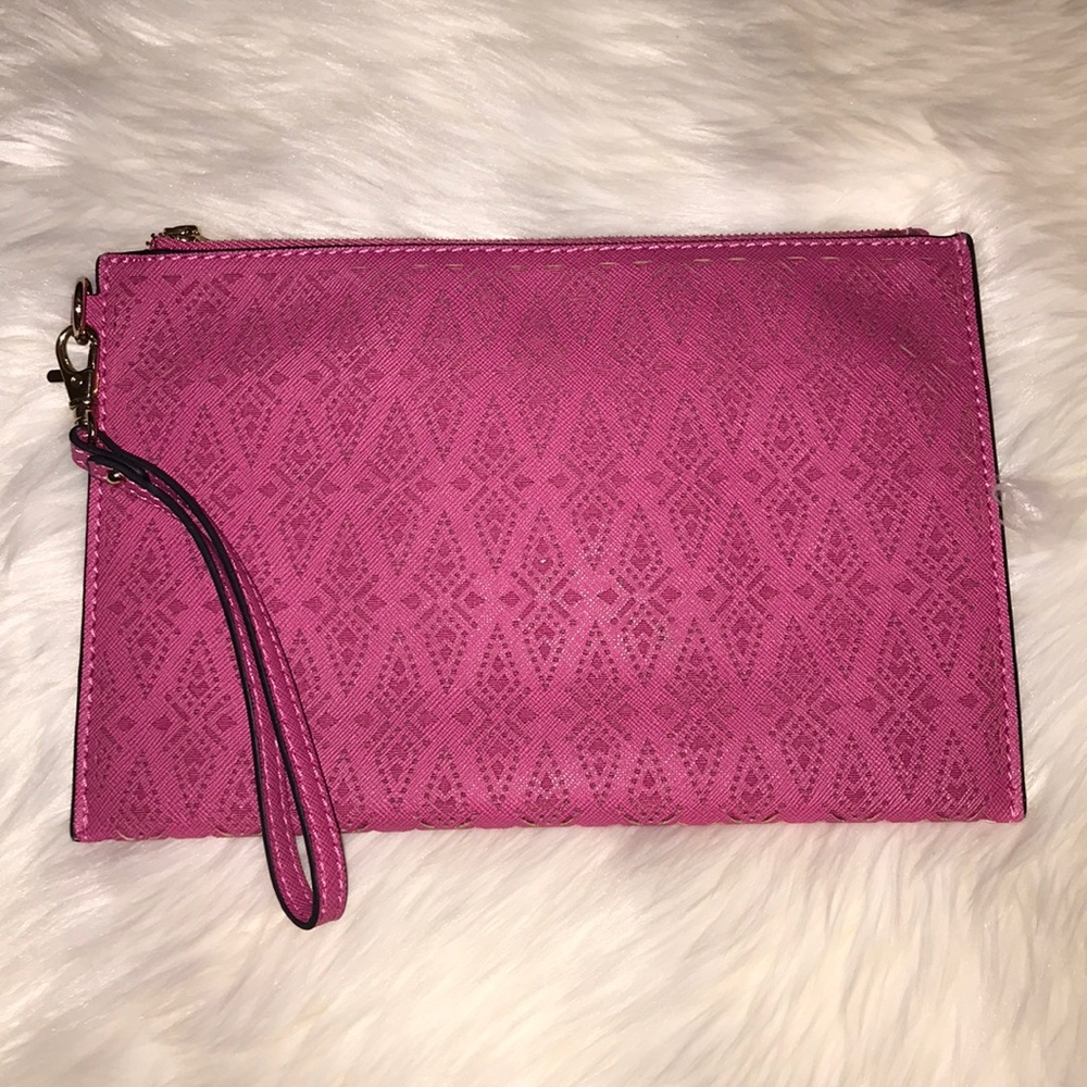 Aldo pink clutch